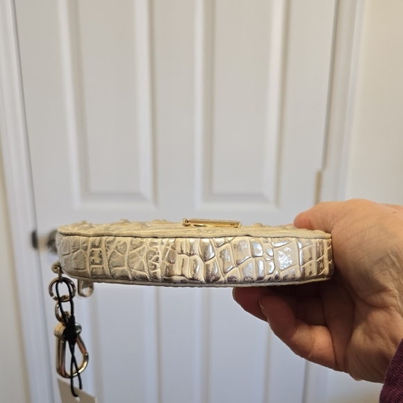 Brahmin Britt Attachable Coin Purse in Ivory Dream Melbourne. NWT. - Picture 10 of 13